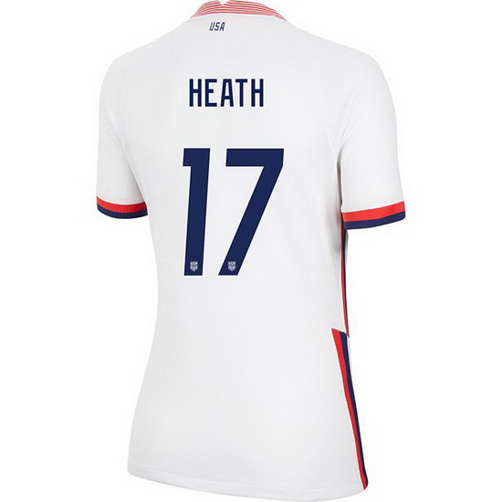 USA Home Tobin Heath 2020/21 Women's Stadium Soccer Jersey