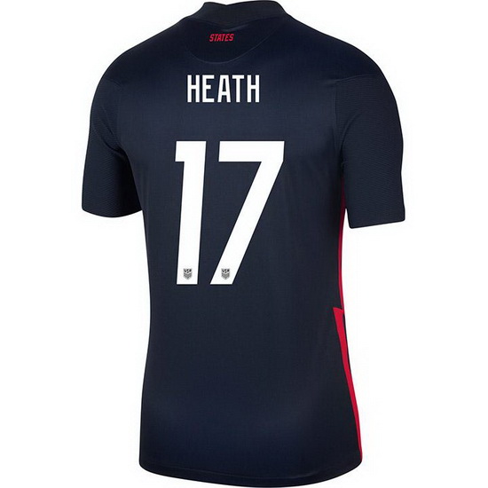 USA Navy Tobin Heath 2020 Men's Stadium Soccer Jersey