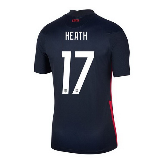 USA Navy Tobin Heath 2020/2021 Youth Stadium Soccer Jersey