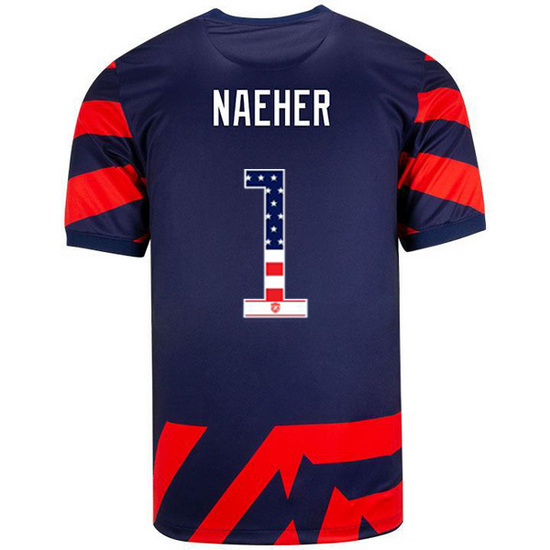 Away Alyssa Naeher 2021 Men's Stadium Jersey Independence Day