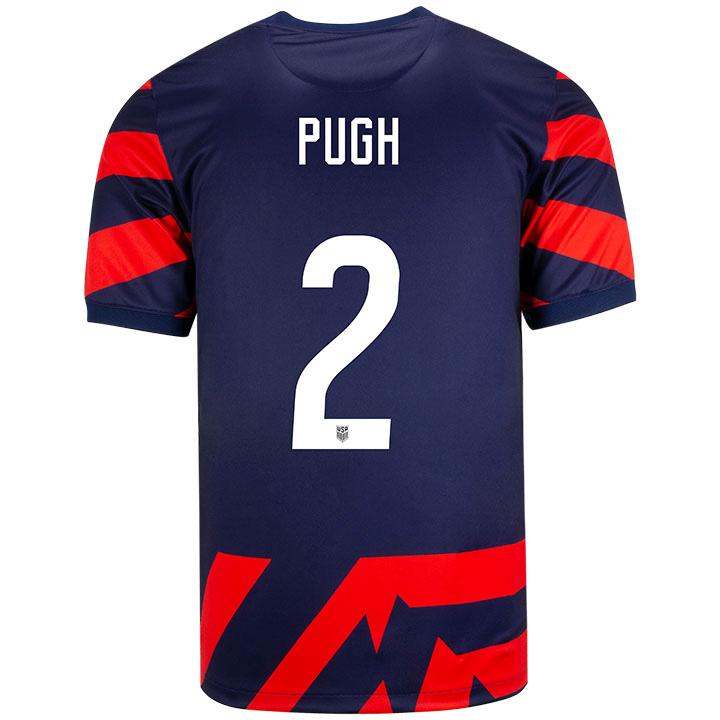 USA Navy/Red Mallory Pugh 2021/22 Men's Stadium Soccer Jersey