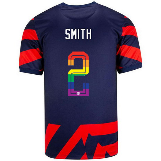 USA Away Sophia Smith 2021/2022 Men's Stadium PRIDE Jersey