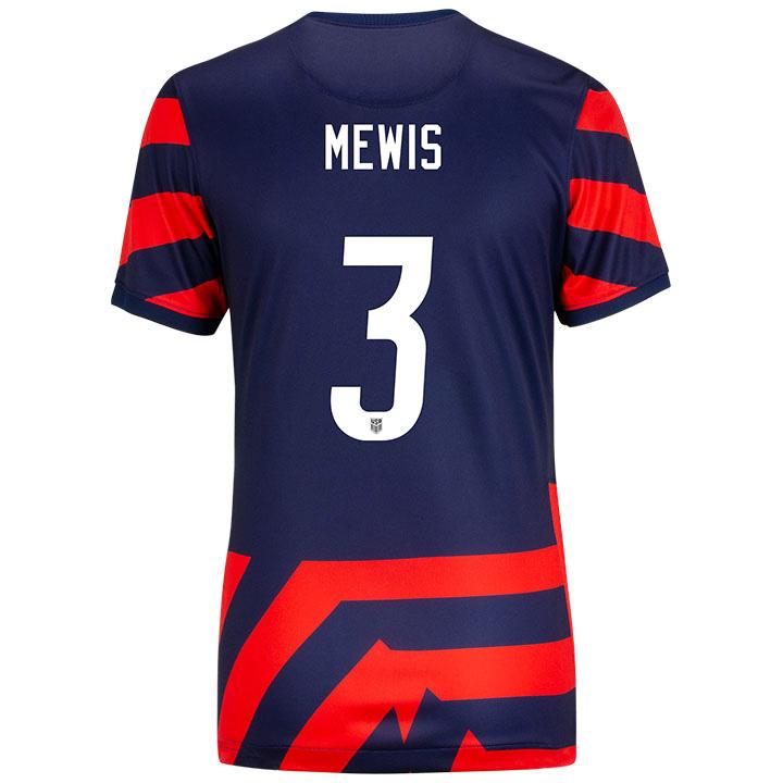 USA Away Samantha Mewis 2021/2022 Women's Stadium Soccer Jersey