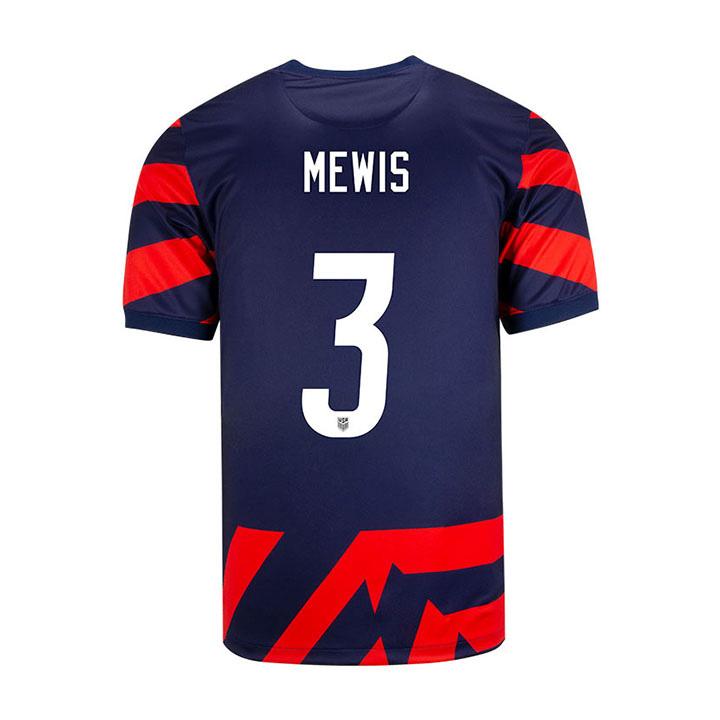 USA Navy/Red Samantha Mewis 21/22 Youth Stadium Soccer Jersey
