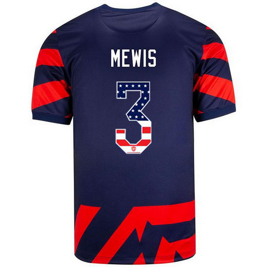 Away Samantha Mewis 2021 Men's Stadium Jersey Independence Day
