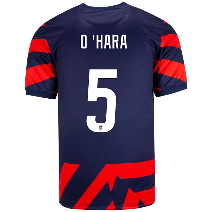 USA Navy/Red Kelley O'Hara 2021/22 Men's Stadium Soccer Jersey