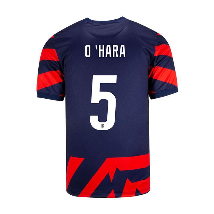 USA Navy/Red Kelley O'Hara 21/22 Youth Stadium Soccer Jersey
