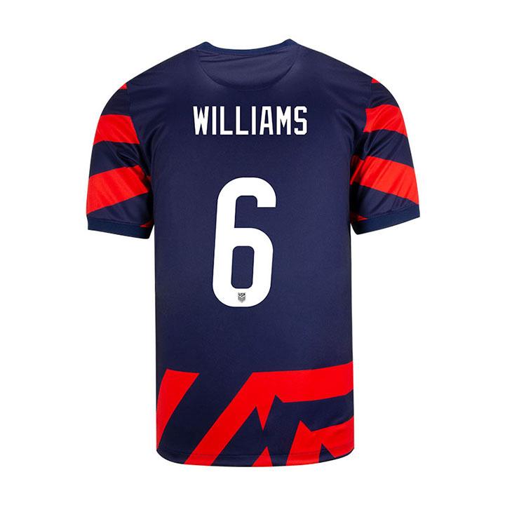 USA Navy/Red Lynn Williams 21/22 Youth Stadium Soccer Jersey