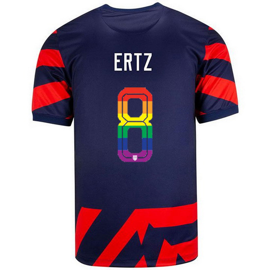 USA Away Julie Ertz 2021/2022 Men's Stadium PRIDE Jersey