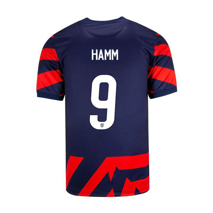 USA Navy/Red Mia Hamm 21/22 Youth Stadium Soccer Jersey