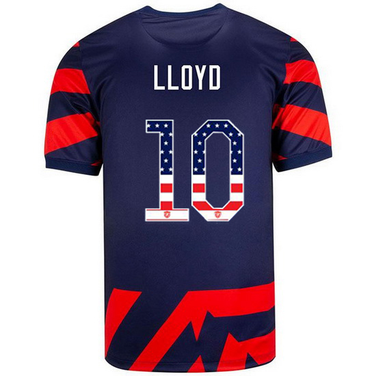 Away Carli Lloyd 2021 Men's Stadium Jersey Independence Day