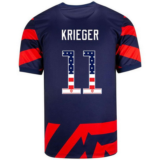 Away Ali Krieger 2021 Men's Stadium Jersey Independence Day