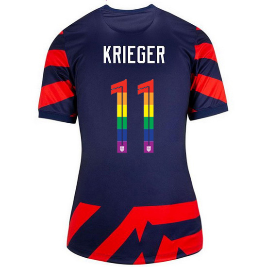 USA Navy/Red Ali Krieger 21/22 Women's Stadium PRIDE Jersey