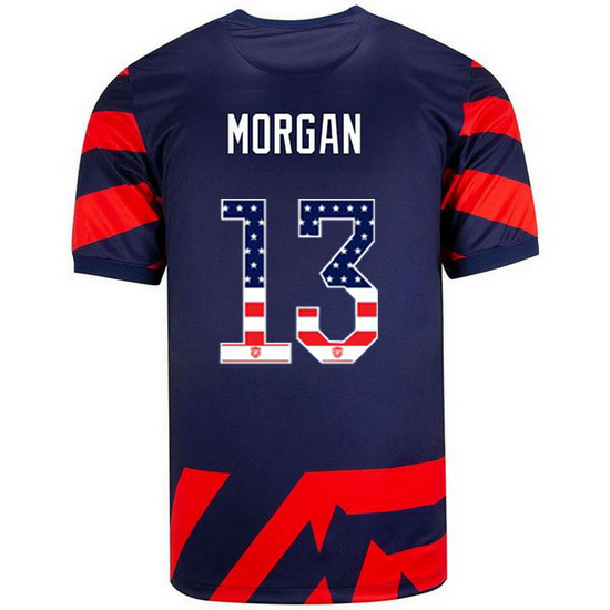 Away Alex Morgan 2021 Men's Stadium Jersey Independence Day