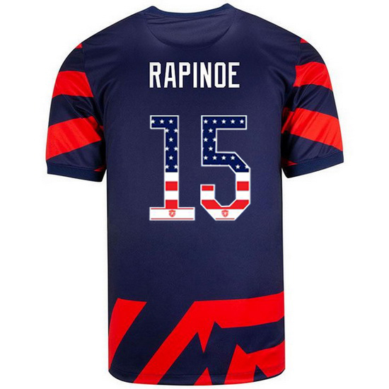 Away Megan Rapinoe 2021 Men's Stadium Jersey Independence Day