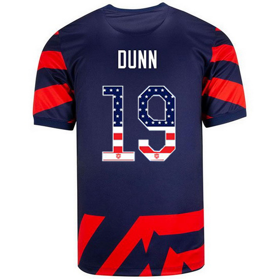 Away Crystal Dunn 2021 Men's Stadium Jersey Independence Day