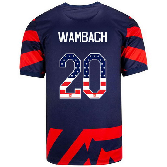 Away Abby Wambach 2021 Men's Stadium Jersey Independence Day