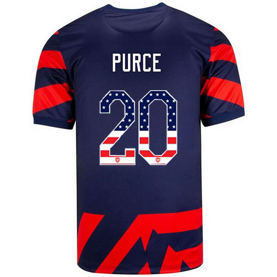 Away Margaret Purce 2021 Men's Stadium Jersey Independence Day