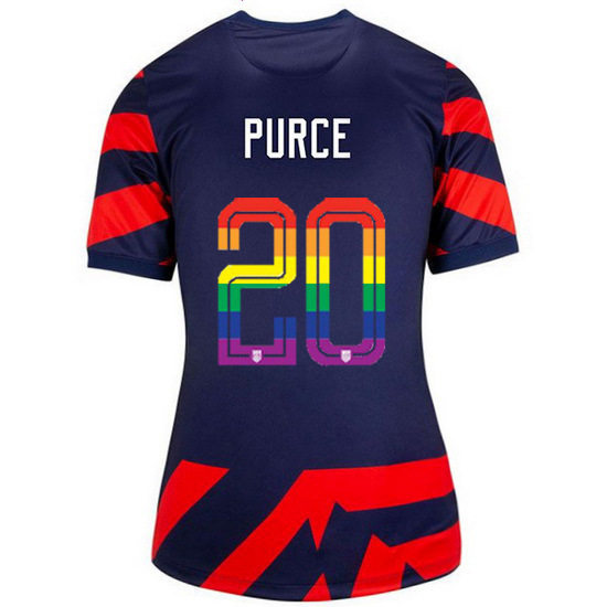USA Navy/Red Margaret Purce 21/22 Women's Stadium PRIDE Jersey