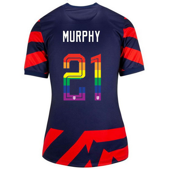 USA Navy/Red Casey Murphy 21/22 Women's Stadium PRIDE Jersey
