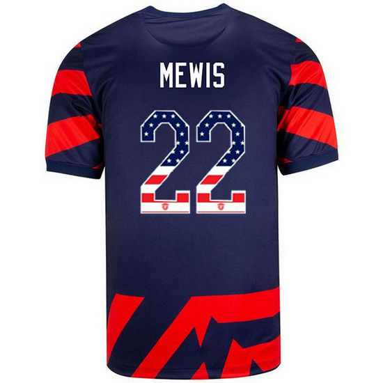Away Kristie Mewis 2021 Men's Stadium Jersey Independence Day