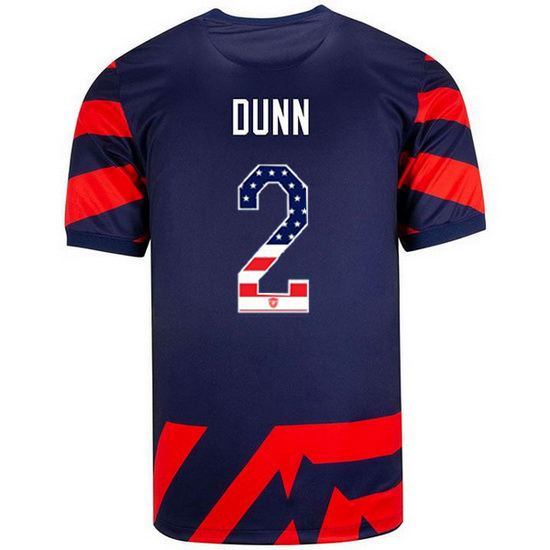 Away #2 Crystal Dunn 2021 Men's Stadium Jersey Independence Day