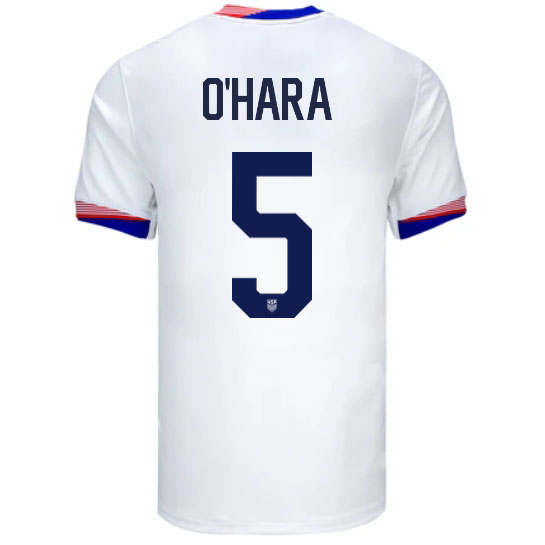 USA Kelley O'hara 2024 Home Men's Stadium Soccer Jersey