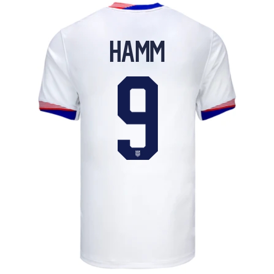 USA Mia Hamm 2024 Home Men's Stadium Soccer Jersey