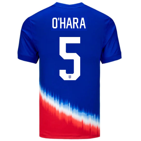 USA Kelley O'hara 2024 Away Men's Stadium Soccer Jersey