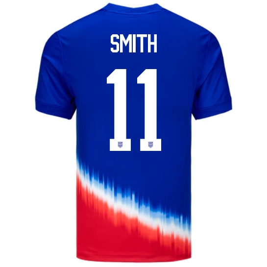 USA Sophia Smith 2024 Away Men's Stadium Soccer Jersey