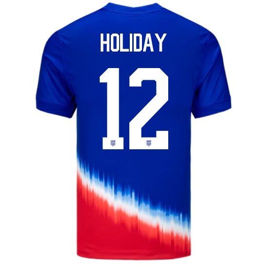 USA Lauren Holiday 2024 Away Men's Stadium Soccer Jersey