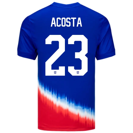 USA Kellyn Acosta 2024 Away Men's Stadium Soccer Jersey
