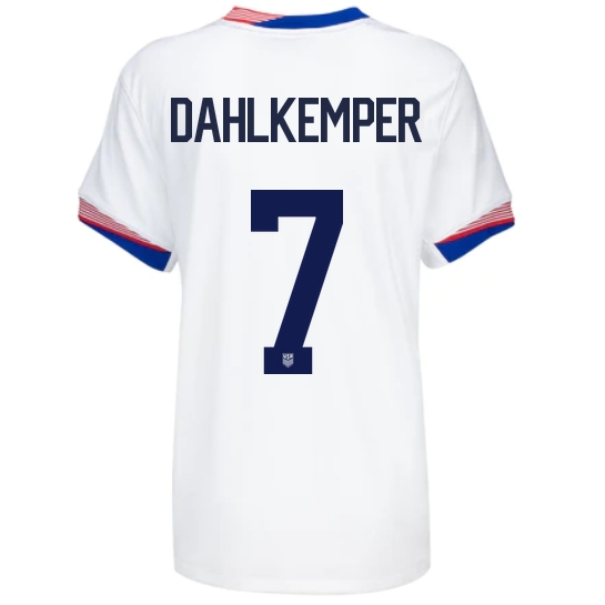 USA Abby Dahlkemper 2024 Home Women's Stadium Soccer Jersey