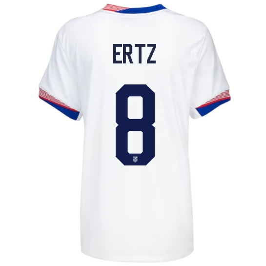 USA Julie Ertz 2024 Home Women's Stadium Soccer Jersey