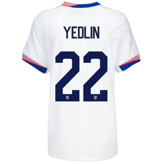 USA DeAndre Yedlin 2024 Home Women's Stadium Soccer Jersey