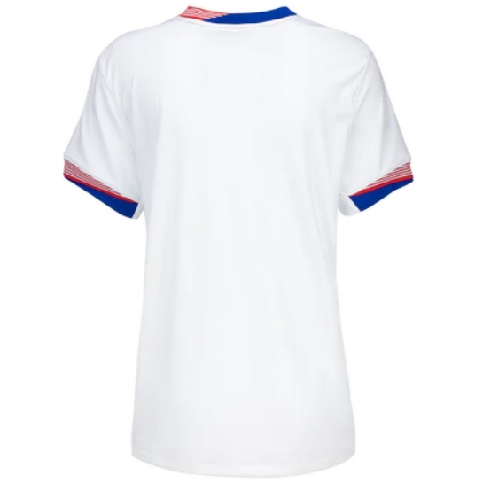 USA Blank 2024 Home Women's Stadium Soccer Jersey