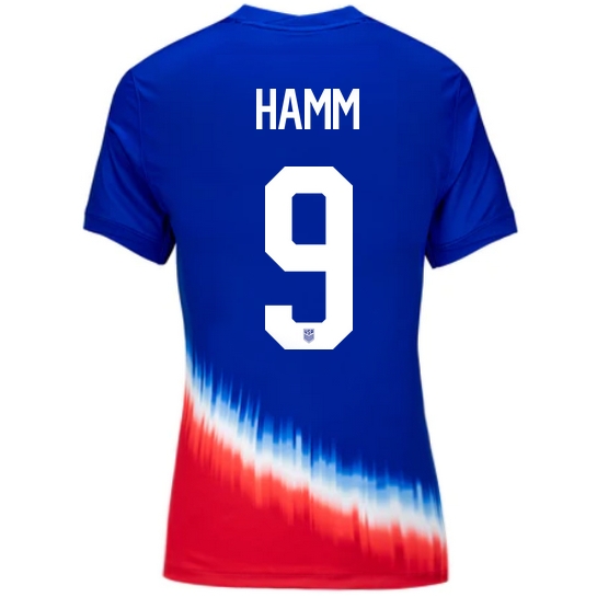 USA Mia Hamm 2024 Away Women's Stadium Soccer Jersey