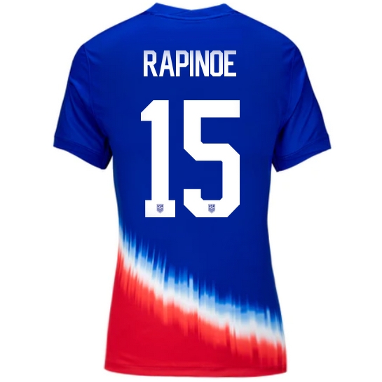 USA Megan Rapinoe 2024 Away Women's Stadium Soccer Jersey
