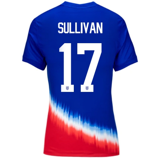 USA Andi Sullivan 2024 Away Women's Stadium Soccer Jersey