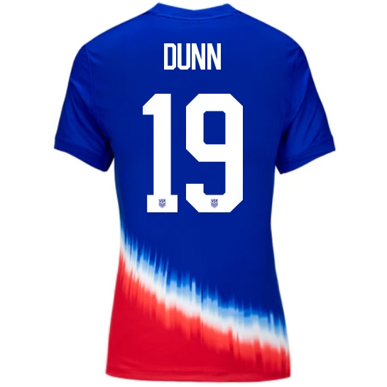 USA Crystal Dunn 2024 Away Women's Stadium Soccer Jersey