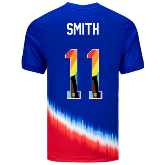 USA 2024/25 Sophia Smith Away Pride Men's Soccer Jersey