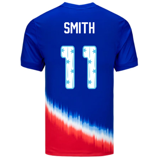 USA 2024/25 Sophia Smith Away Men's Jersey Stars Number
