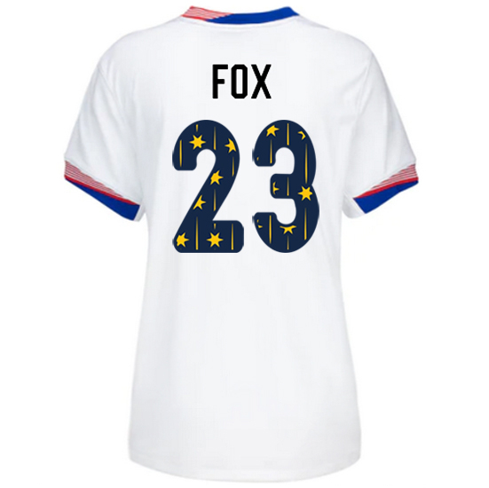 USA 2024/25 Emily Fox Home Women's Jersey Stars Number