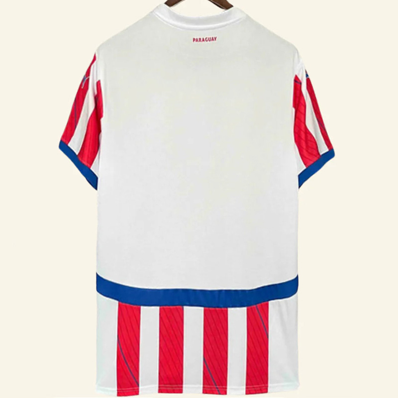 2024 Paraguay Team Home Men's Soccer Jersey