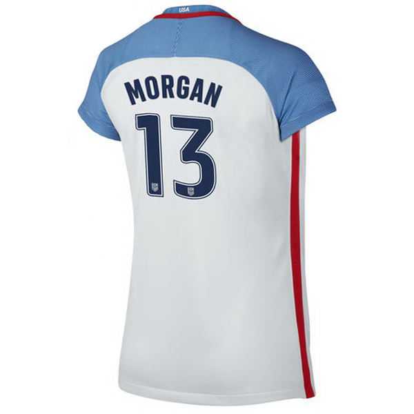 2016/2017 Alex Morgan Stadium Home Jersey USA Soccer #13