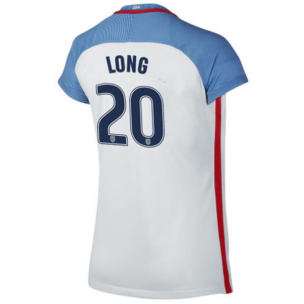 2016/2017 Allie Long Stadium Home Jersey USA Soccer #20