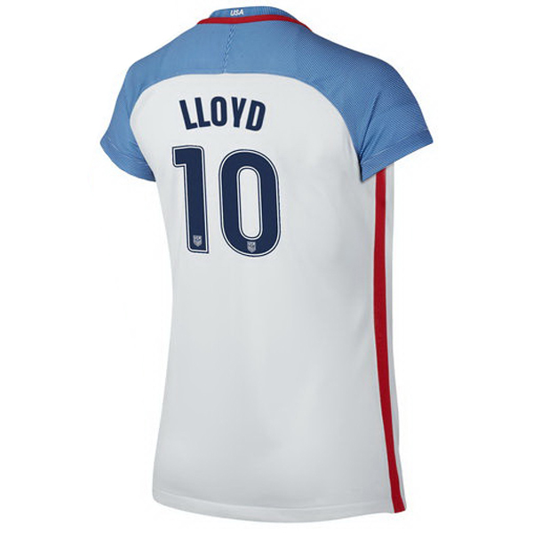 2016/2017 Carli Lloyd Stadium Home Jersey USA Soccer #10
