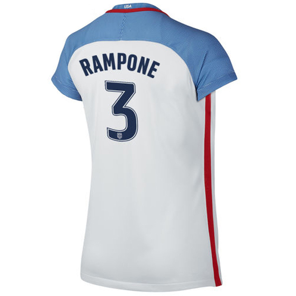 2016/2017 Christie Rampone Stadium Home Jersey USA Soccer #3
