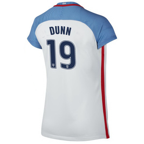2016/2017 Crystal Dunn Stadium Home Jersey USA Soccer #19