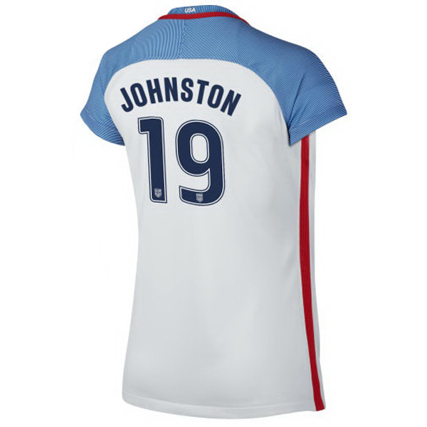 2016/2017 Julie Johnston Stadium Home Jersey USA Soccer #19
